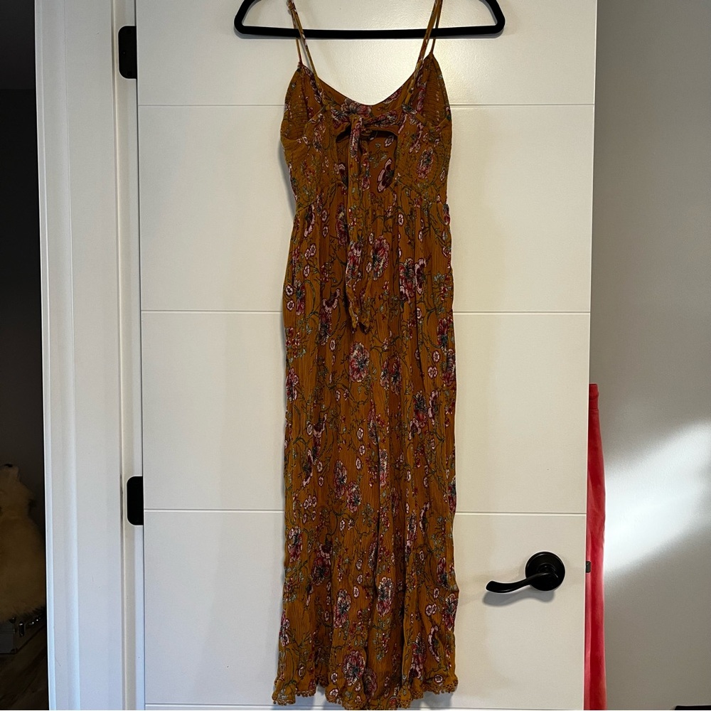 Patrons of Peace | Floral Mustard Jumpsuit - Picture 7 of 14